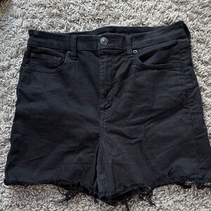 American Eagle Outfitters Black Jean Shorts